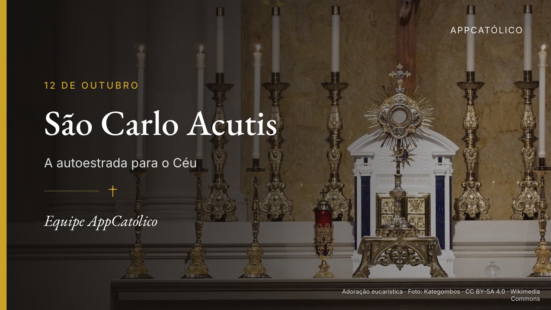 Adoração eucarística (Igreja de Santa Catarina de Sena), Kategombos